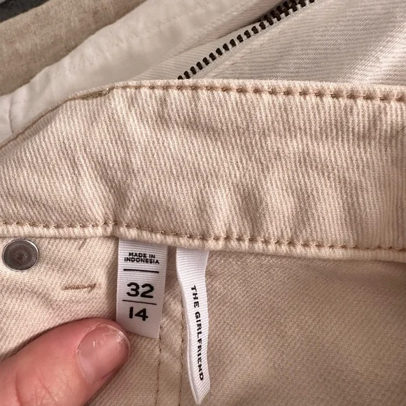 Loft Jeans - Beige - Size 32 NWT - Picture 6 of 6